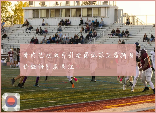 费内巴切放弃引进葡体苏亚雷斯身价翻倍引发关注