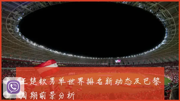王楚钦男单世界排名新动态及巴黎周期前景分析